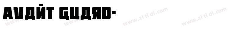 Avant Guard字体转换